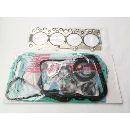 For Doosan DH150 DB58T DB58 piston ring + full cylinder gasket kit