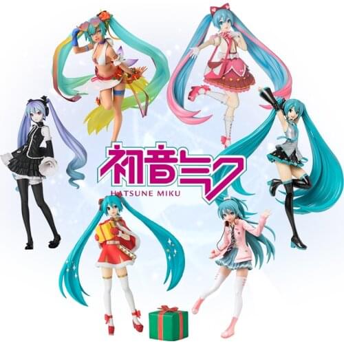 TAITO Anime Hatsune Sakura Miku Action Figures Toys Girls PVC Figure Model Decoration Gift Exquisite Boxed