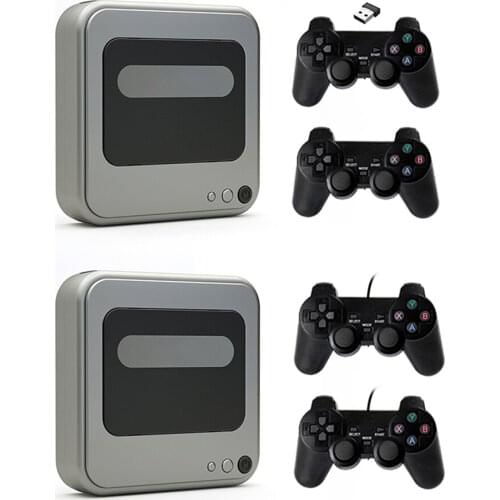 Retro Video Game Console 4K HD TV Handheld Game Player Wireless Wired Controllers with 40000/11000+ Games for PS1 PSP