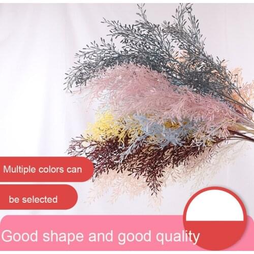 Artificial Flower Grass Rice Plastic Foggy Grass Wedding Hall Decoration T Stage Setting Decoration Plastic Artificial Grass