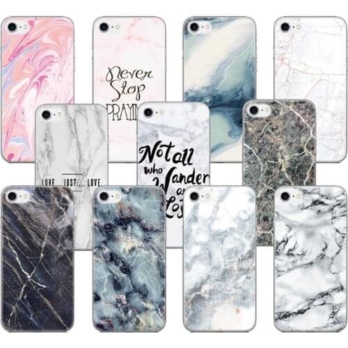 Marble Textures Soft Coque Phone Case For Wiko Y81 Y61 Y80 Y70 Y60 Y50 Sunny 5 View 5 Plus 4 3 Pro Wim Lite U Feel Prime Cover