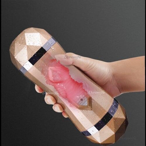 Male Masturbation Cup Electric Sucking and Thrusting Masturbation Imitation Female Pussy Semi Sex Doll Vibrating Sex Toy for Men