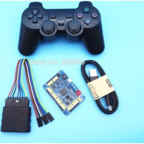 1piece 32 Channel Robot Servo Control Board Servo Motor Controller PS2 Wireless Control USB/UART Connection Mode