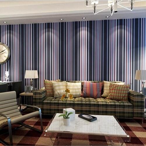 Q QIHANG Europe Style Environmentally Friendly Modern Living room Bedroom Study Non-woven Wallpaper 0.53m*10m=5.3m2