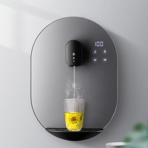 CABLERUIDI pipeline machine wall-mounted 220V household hot and cold 2200W instant hot straight drinking machine Water Dispenser