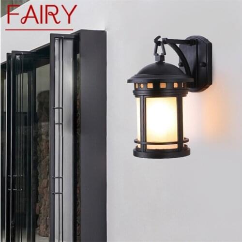 FAIRY Outdoor Retro Wall Lamp Classical Sconces Light Waterproof IP65 LED For Home Porch Villa