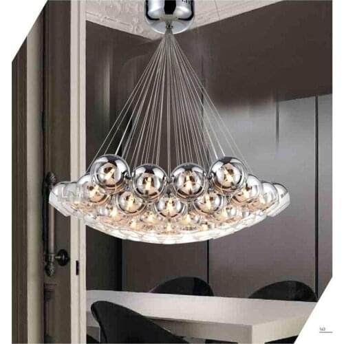 Modern G4 LED Colorful Glass Pendant Light for dinning room Novelty Pendant Lights For home bedroom hall Decor Pendant Lamps