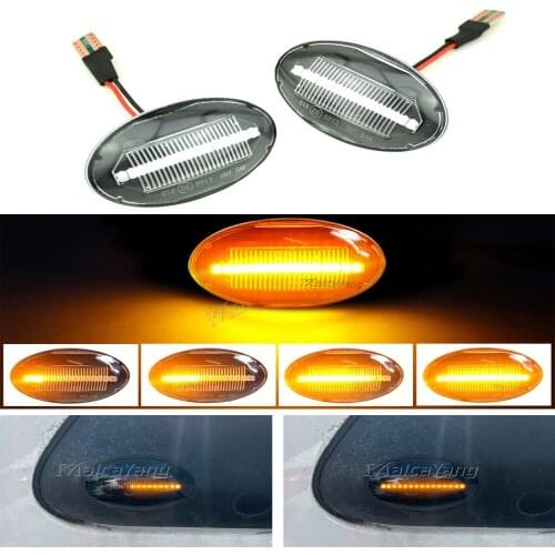 LED Dynamic Turn Signal Light For Ford Fiesta III IV MK3 MK4 KA Mondeo I MK1 Transit Tourneo MK6 MK7 19902000 Sequential LAMP