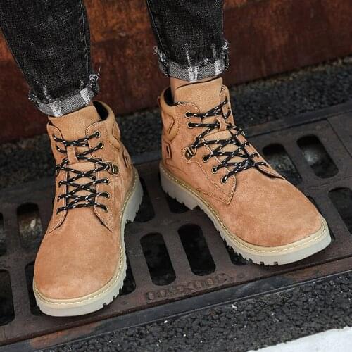 Vintage for fashion heels brown desert botas casual bota sole indestructible autumn designer dress uomo breathable sneakers de