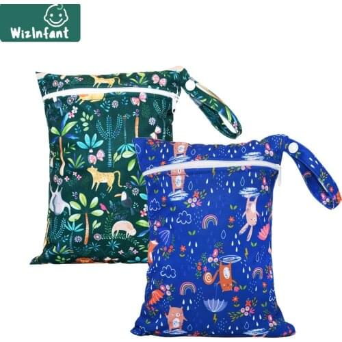 Waterproof Reusable Mini Wetbag Dry Bag for Baby Cloth Diaper Menstrual Pads 18X25cm