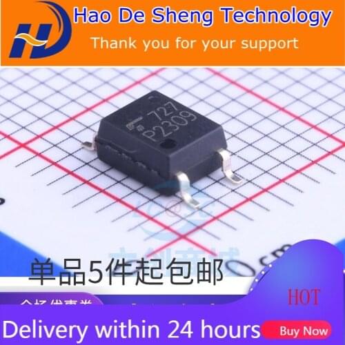 10PCS/LOT TLP2309 SOP5 P2309V High-speed Communication Optocoupler P2309 New Original In Stock