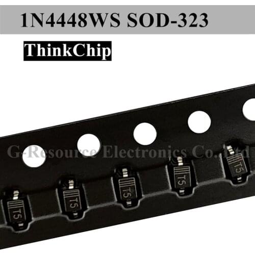 100pcs) 1N4448WS SOD-323 0805 SMD diode 1N4448 (Marking T5)