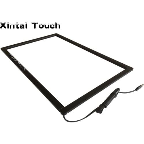18.5 inch multi touch screen frame truly 10 points USB IR touch screen 18.5" Infrared touch frame for Windows 7/8/XP and Android