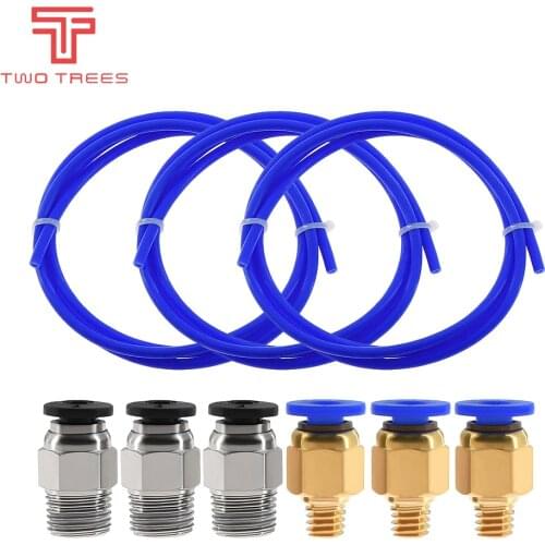 3D Printer parts 1M ptfe tube pipe connectors j-head hotend ID 1.9mm OD 4mm Cloned Capricornus Tube for Ender 3 CR10
