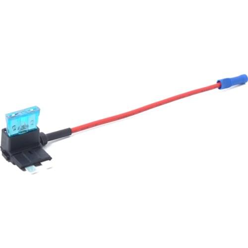 5PCS/Set 12V Medium Size Car Add-a-circuit Low Profile Fuse Tap Adapter Fuse Holder Cigarette Lighter Added Tool Kits