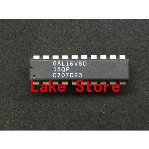 5 unids/lote GAL16V8D-15QP GAL16V8D-15QPN GAL16V8D-25QP GAL16V8D-25QPN DIP GAL16V8D-7LP