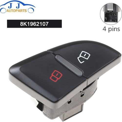 8K1962107 New Front Left Central Door Lock Switch Button For Audi A4 S4 B8 Allroad 2008-2012 A5 S5 Coupe RS4