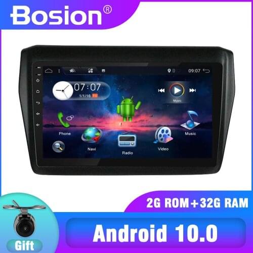 Bosion 2 din Android 10 Car Radio Multimedia Player For Suzuki Swift 5 2016-2010 GPS Navigation Stereo Autoradio Video player