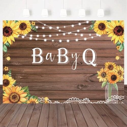 Halloween Photography Background Sunflower Baby Kids Children Golden Glitter Wooden Backdrop Party Banner Studio Decoration