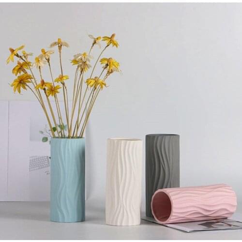 Nordic Dried Fllower Ceramic Vase for flowers Vases for Homes Plants Arrangement Pot vase Decoration Home flower vase