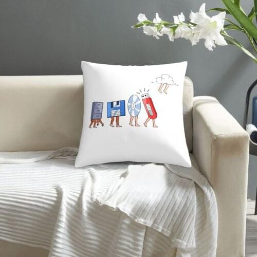 Computer Engineering Funny Geek Engineer Science pattern print Cushion Cover Decorative Pillowcase Chair Seat Square Car Pillow