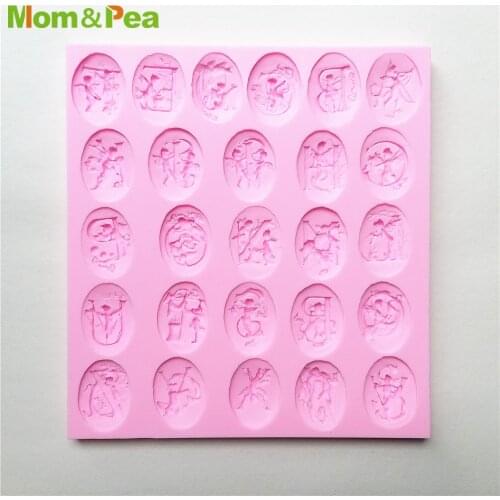 MPA0757 Letters Alphabet Shaped Silicone Mold Gum Paste Chocolate Ornamental Fondant Mould Cake Decoration Tools