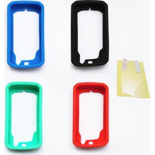 Silicone Soft Protective Case Screen Protector Film Cover For Bryton Rider 750 R750 Cycling Bicycle Bike Computer Skin Accessory