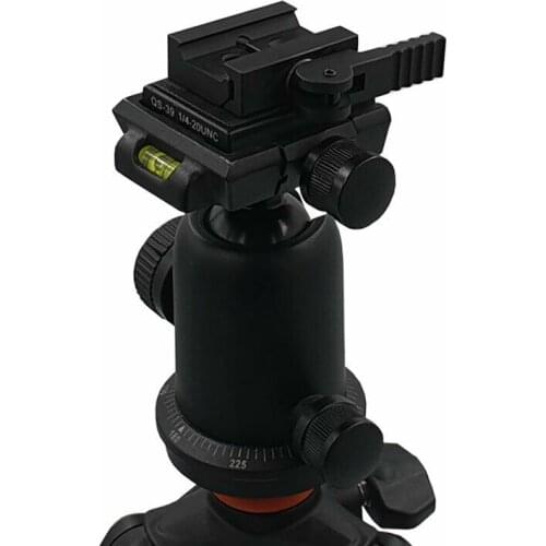 New Tripod adapter WEAVER (picatiny rail)Rifle saddle mount Rifle clamp Carbon Fiber Tripod mount adapter Precise shooting