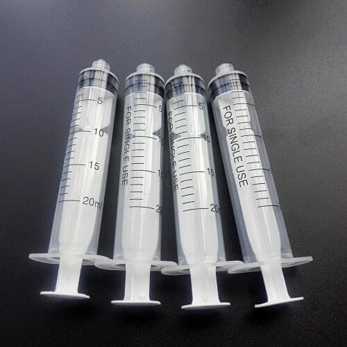 Plastic Syringe (1ml,3ml,5ml,10ml, 20ml, 30ml, 50ml, 100ml ) Syringe without needles for industrial injection , Non-Sterile