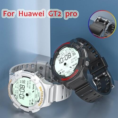 Band For Huawei Watch Gt 2 Pro Transparent Strap for Watch gt 2 Pro Watchband Accessories 2 in 1 Band and Case Bracelet