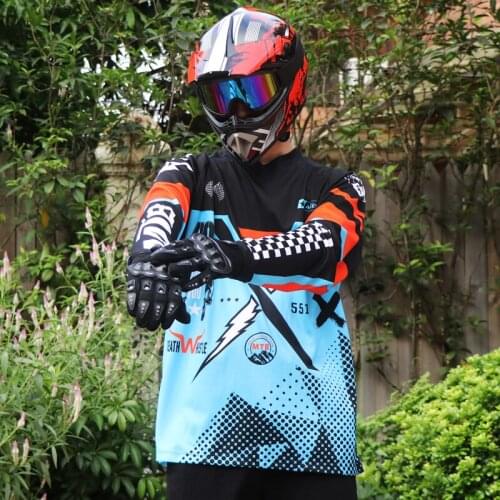 2021MTB Endurance Racing Shirt Downhill Jersey Men Off Road Long Sleeve T-shirt Motorcycle Jersey Woman Bike Shirt Cycling Shirt