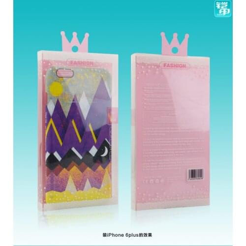 300 pcs Wholesale Luxury Case Package Blister Retail Packaging Box PVC Package for for iPhone 7 6s 5s Cell Phone Case cover