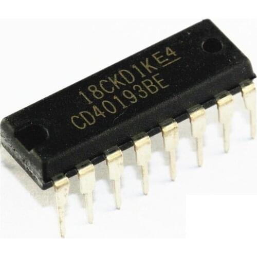 5 PCS CD40193 CD40193BE 16-pin DIP DIP16 DIP-16 IC NEW
