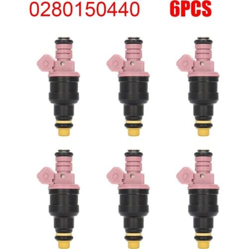 6PCS Car Accessories Fuel Injectors For BMW 328i 328is 528i Z3 M3 0280150440 High Quality
