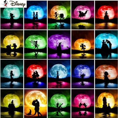 Disney Diy Full Square Round Drill 5D Diamond Painting Cross Stitch Diamond Embroidery "Cartoon character" Home Decor Gift