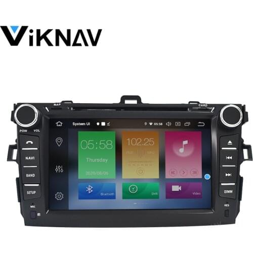 Android 10 Car radio multimedia player for toyota avansis before 2009 car stereo autoradio gps navigation DVD player 2DIN