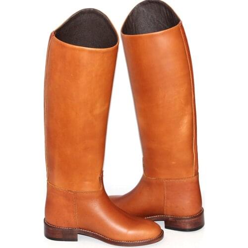 Aoud Saddley Horse Riding Boots Full Leather Leather Lining Dressage boots Equestrian Boots Shoes Unisex Customized Paardrijden