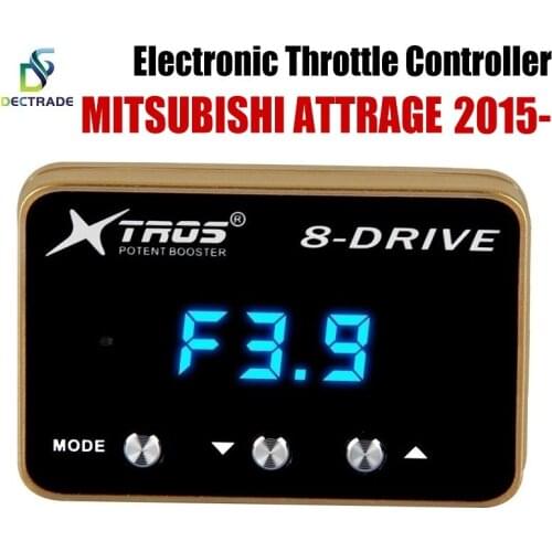 Dectrade Car Electronic Throttle Controller Racing Accelerator Potent Booster For Mitsubishi Attrage 2015- Tuning Parts 8 Drive