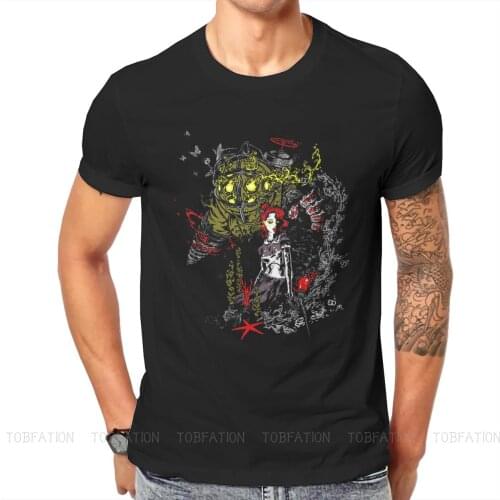 Biostyle O Neck TShirt BioShock Jack Rapture EVE ADAM 2K Games Pure Cotton Original T Shirt Men Clothes Individuality Plus Size