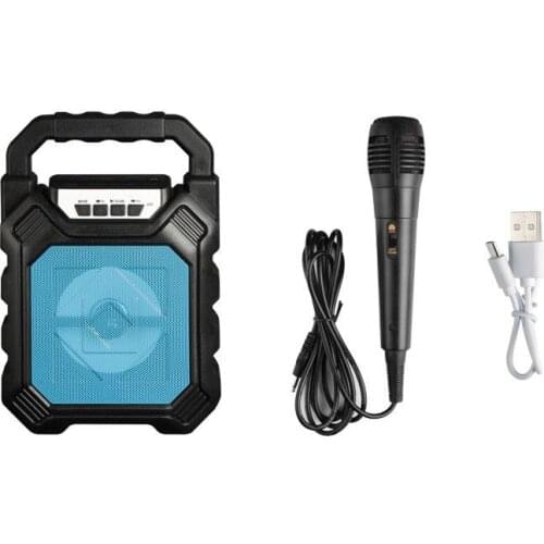 Bluetooth-compatible Speaker Inserted Card U Disk Portable Strong Bass Bluetooth-compatible Speaker