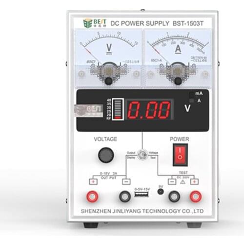 BST-1503T power meter signal test mobile phone dedicated repair digital display adjustable regulated power supply