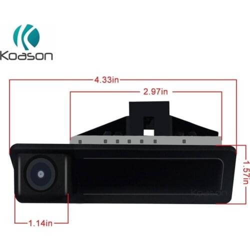 Koason Handpull Trunk open up Car Rear View Camera Reverse camera for E60 E90 E70 E71 2005-2010