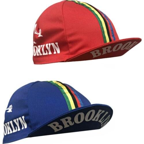 Classic striped cycling cap letter Unisex bicycle cap Quick Dry Anti-Sweat road MTB bicycle cycling hat racing riding headwear