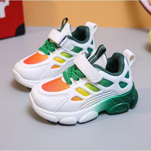 2021 Spring New Childrens Basketball Shoes For Boys Non-slip Kids Sport shoes boys sneakers Outdoor Sneakers Girls Trainers S98