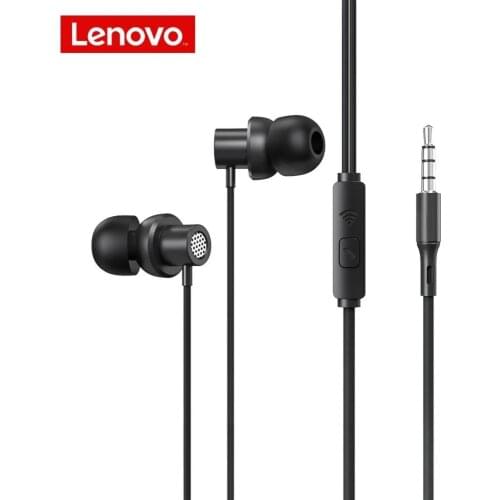 Original Lenovo thinkplus tw13 Wired Earphone Headphones with Microphone 3.5mm jack EarPhones Xiaomi Samsung Huawei