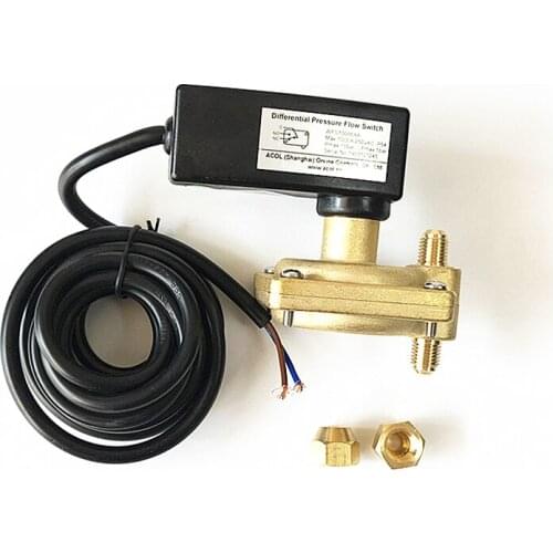 1/4 SAE Differential pressure flow switch Water pressure controller Flow switch