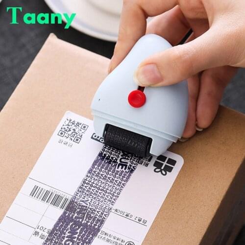 Theft Protection Roller Stamp for Privacy Confidential Data Guard Your Security Stamp Roller Privacy Seal Roller Theft Protect