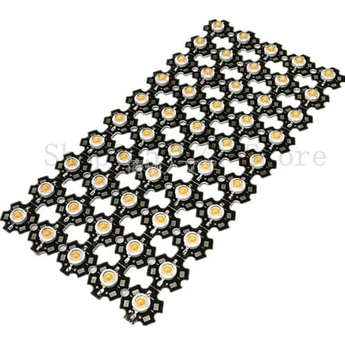 50PCS 3w full spectrum 400nm ~840nm led chip ,45mil bridgelux 3w led diode for indoor plant grow