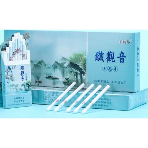 Oolong tea Herbal Smoke Puer Tea Fine Cigarette to Quit smoking 100% Tobacco Free -100% Nicotine Free Non Tobacco Products