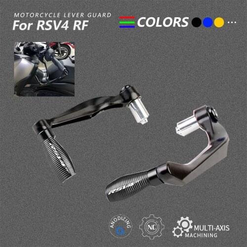 For Aprilia RSV4 RF 2015-2020 Motorcycle 22mm 7/8" Universal CNC Aluminum Handlebar Grips Guard Brake Clutch Levers Handguard